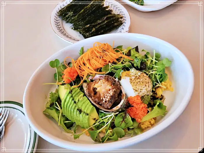 수원 신동 맛집 산해 영양이 한 그릇에 저염 전복장 덮밥