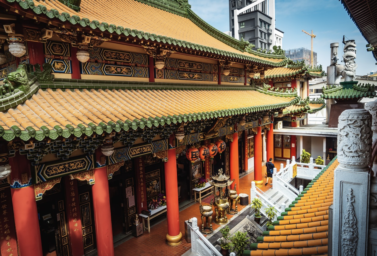 대만 사찰 풍경