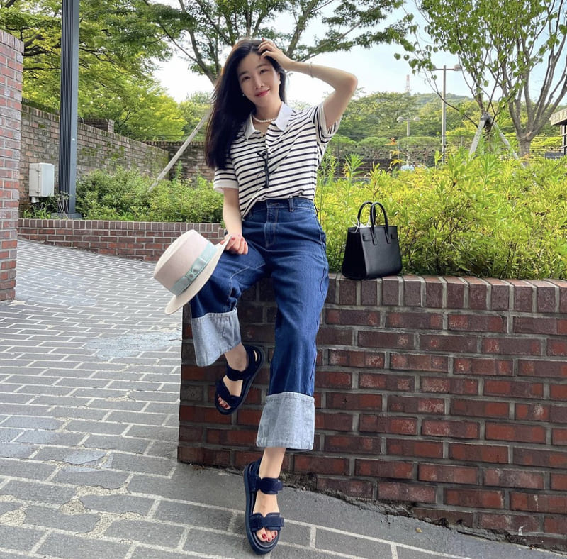 이해리 사복 패션
