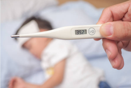 38도 이상이면 '발열', 39도 이상이면 '고열'