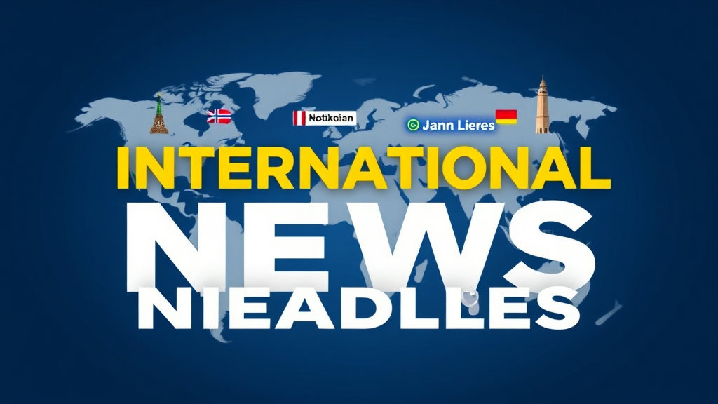 international news headlines 관련 이미지