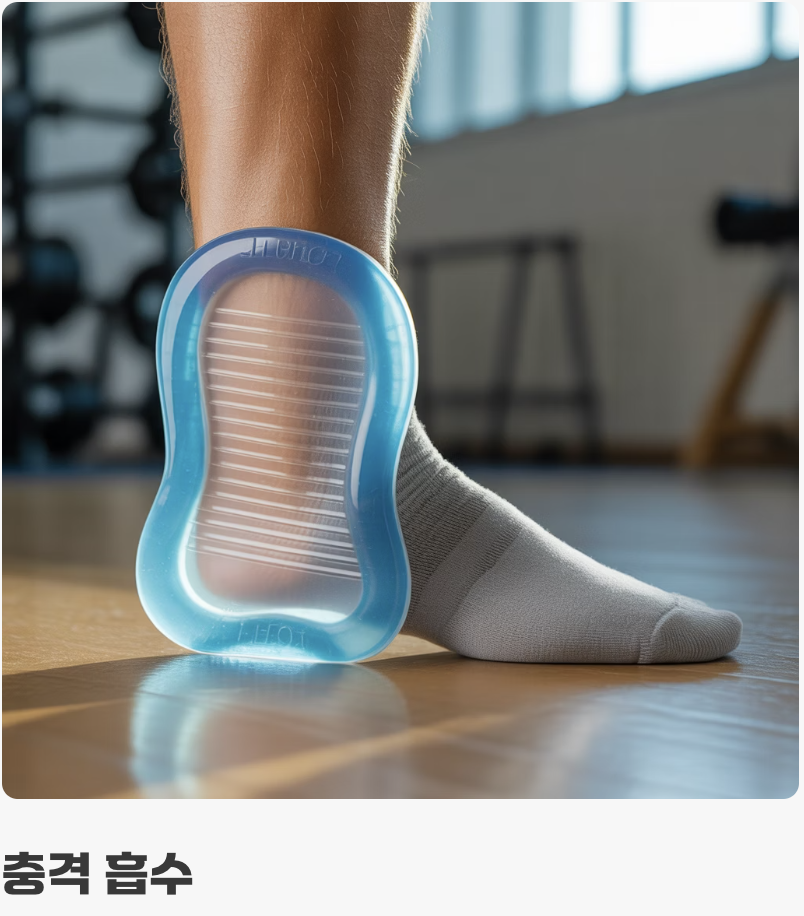 보호대의 진짜 역할, '충격 흡수'와 '지지'