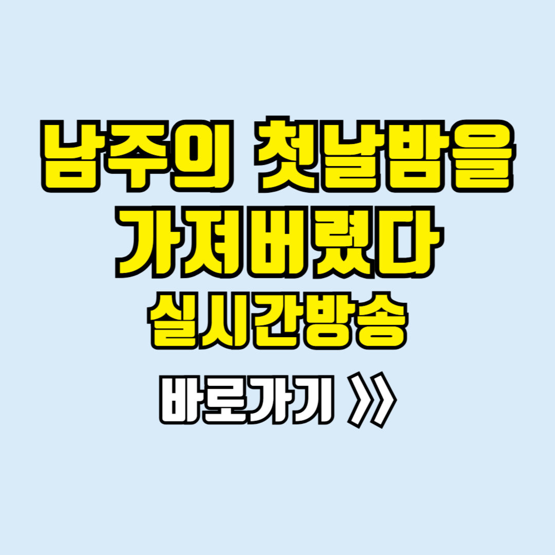 남주의 첫날밤을 가져버렸다 실시간
