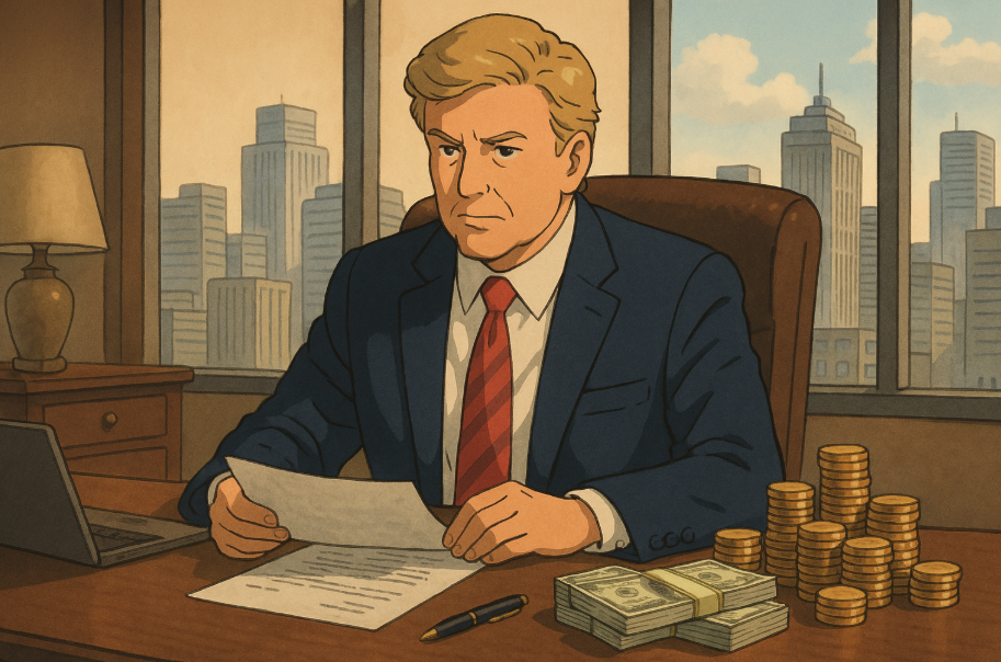 트럼프 정부 감세정책과 기업 투자 확대 전망 관련 이미지