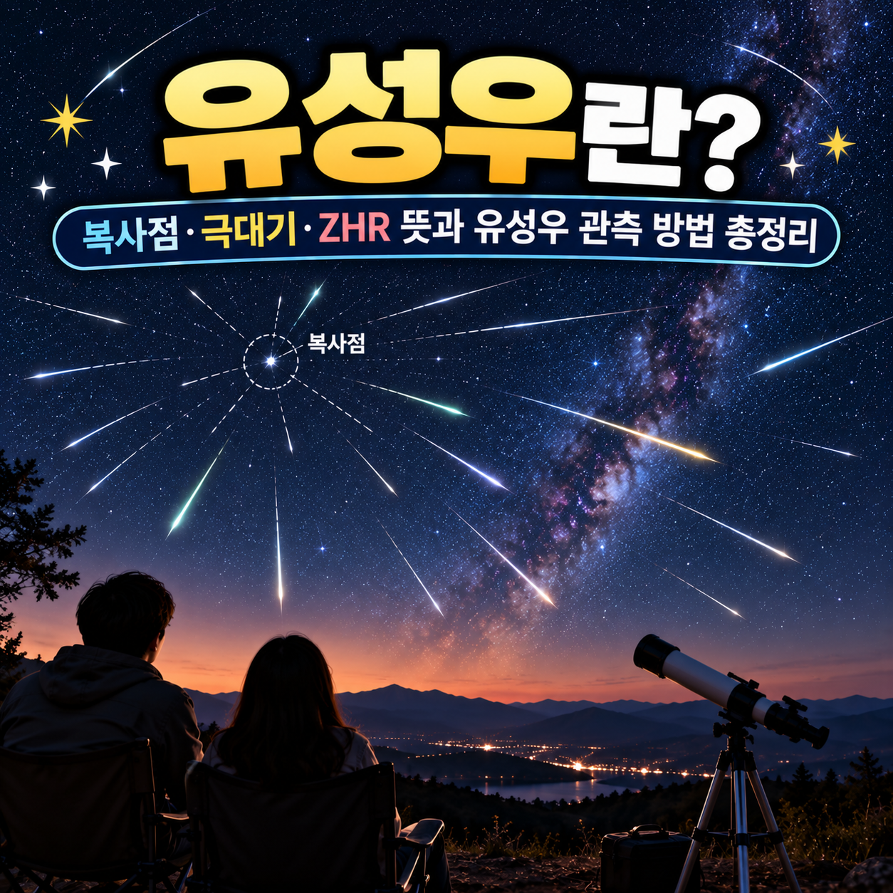 유성우란
