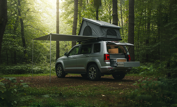 차박형 캠핑카 이미지