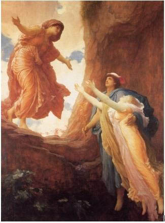 페르세포네의-귀환---프레데릭-레이튼,-1891