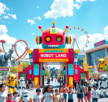 경남창원 로봇랜드 그림