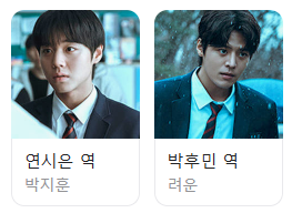 약한영웅 등장인물