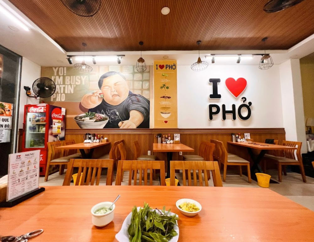 I love phở