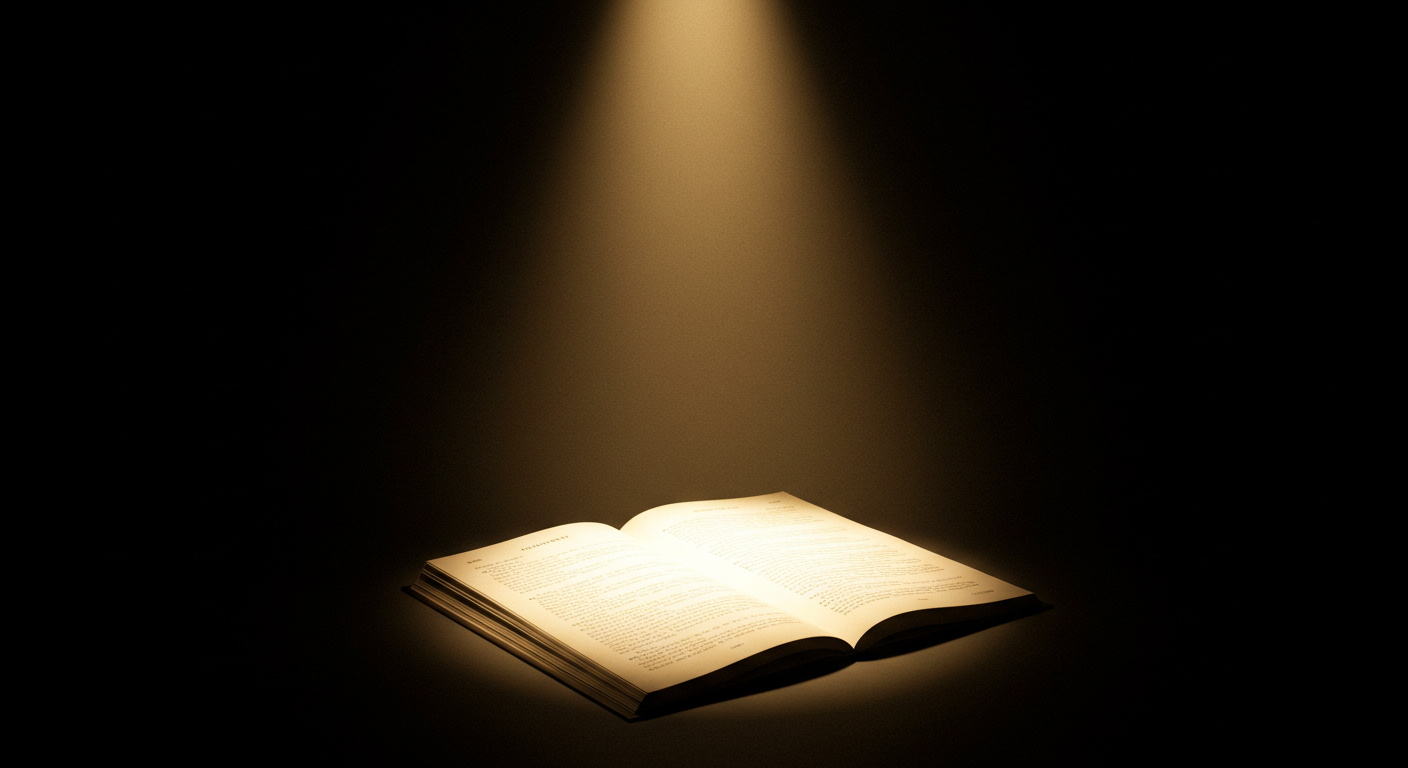 스포라이트 아래에 대본의 모습