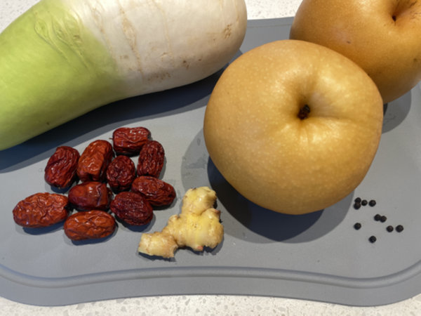 배숙 만들기 - 재료 준비