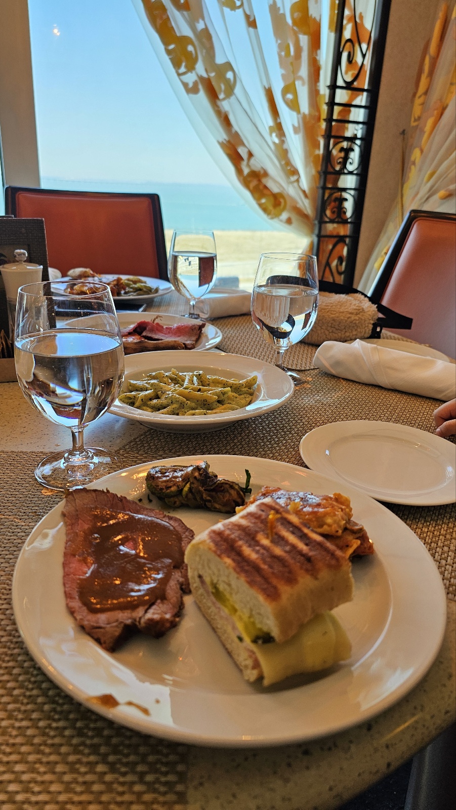 크루즈에서의 식사