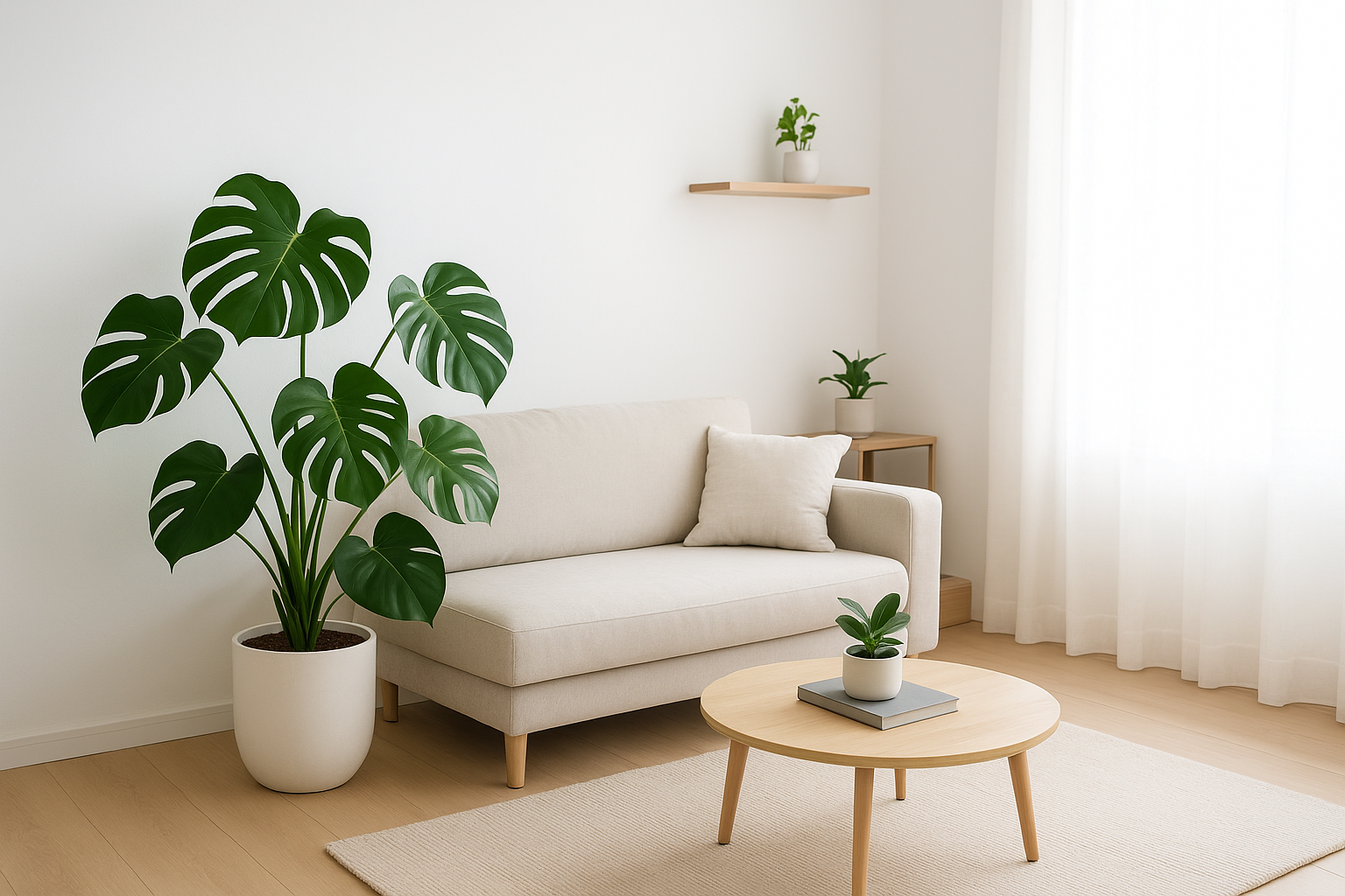 미니멀리스트를 위한 식물 인테리어 아이디어