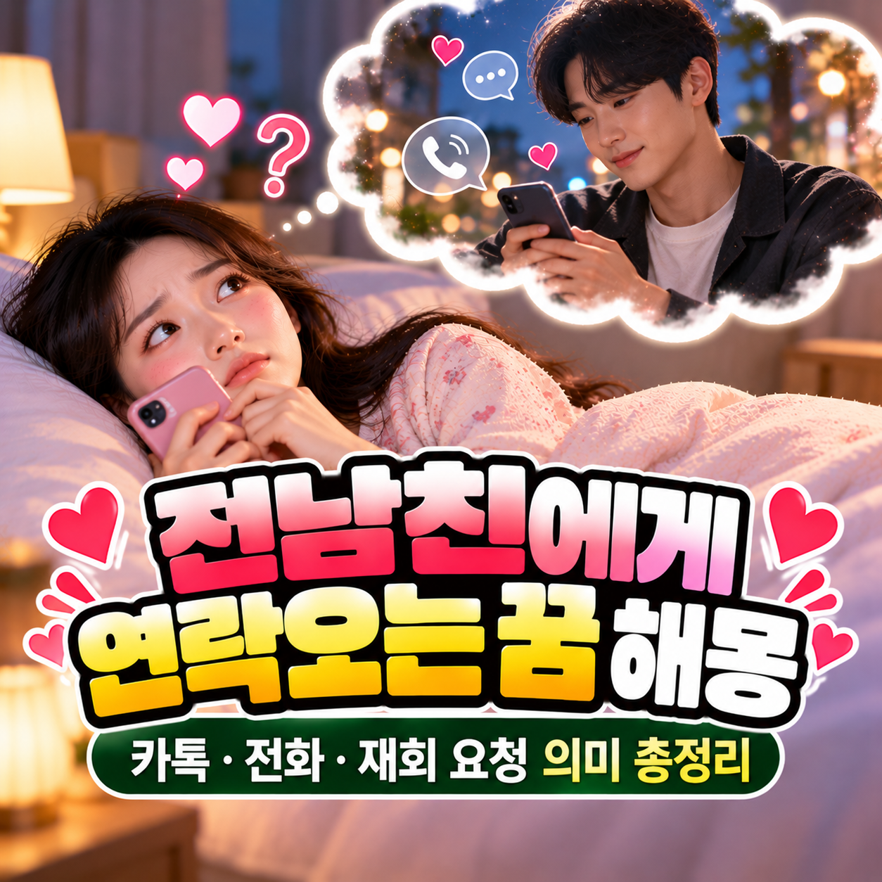 전남친에게 연락오는 꿈