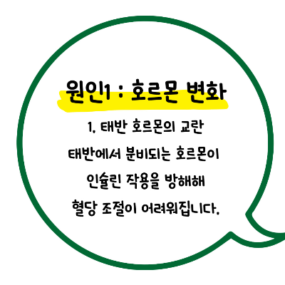 임신성 당뇨 원인