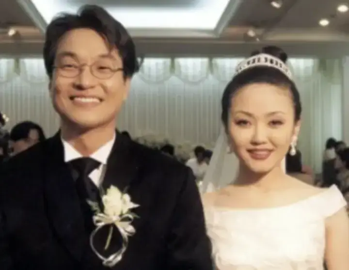 한석규- 부인-결혼식-사진