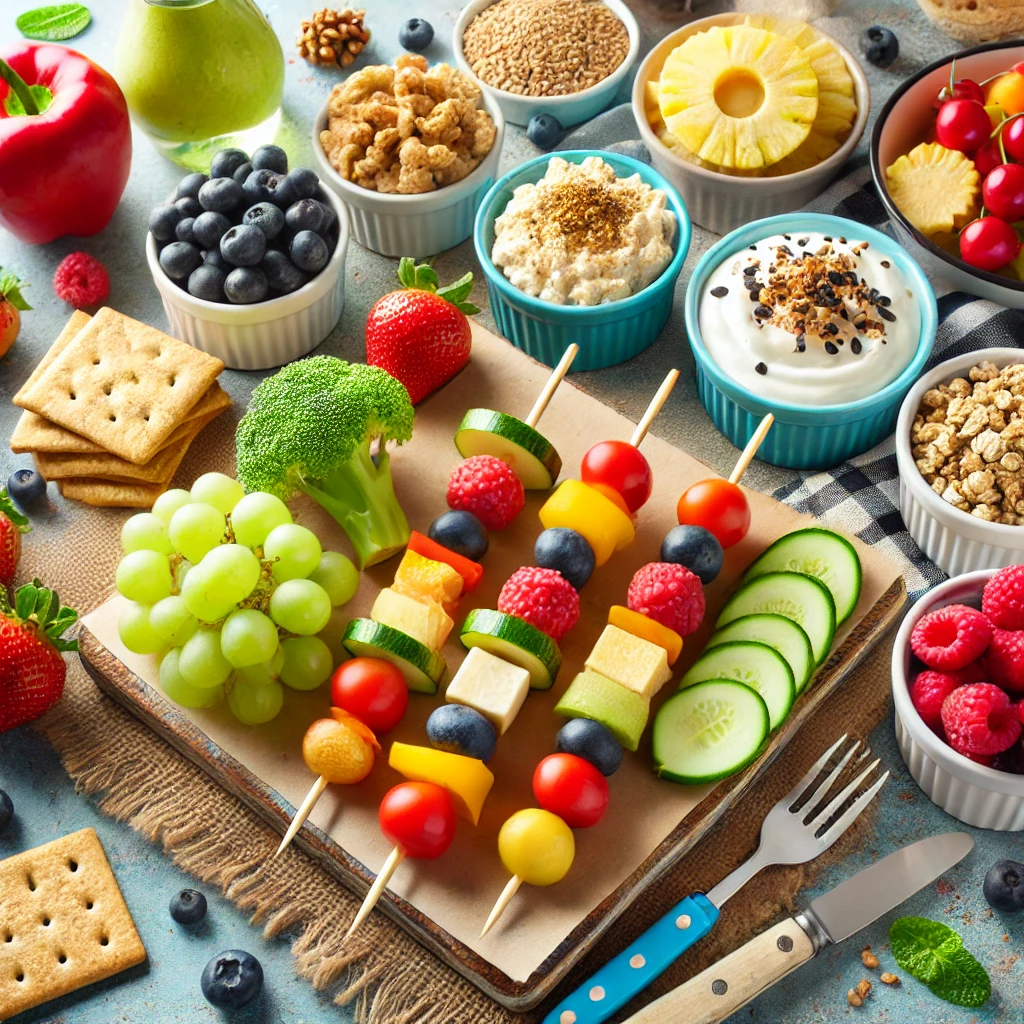 어린이를 위한 영양가 있는 간식 아이디어