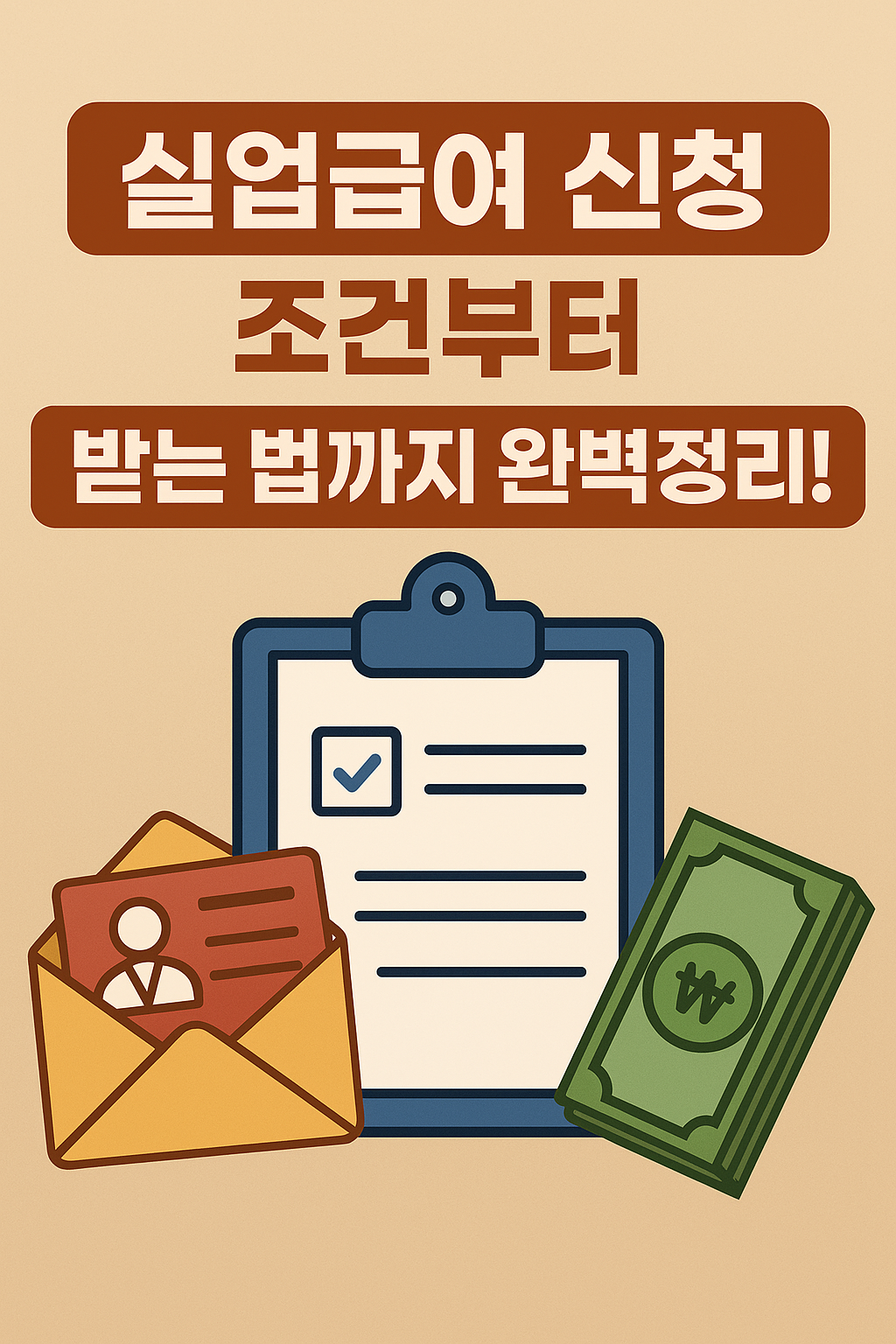 &quot;실업급여 신청 조건부터 받는 법까지 완벽정리!&quot;
