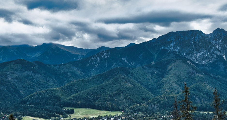 자코파네 구바우프카 전망대에서 본 광경 사진