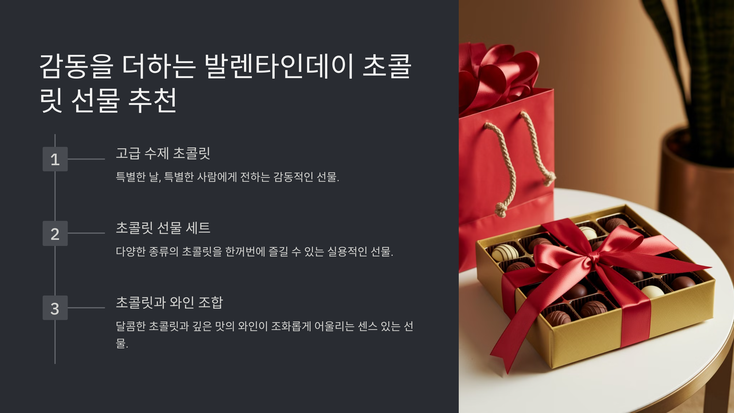 발렌타인데이 초콜릿 의미와 추천 초콜릿