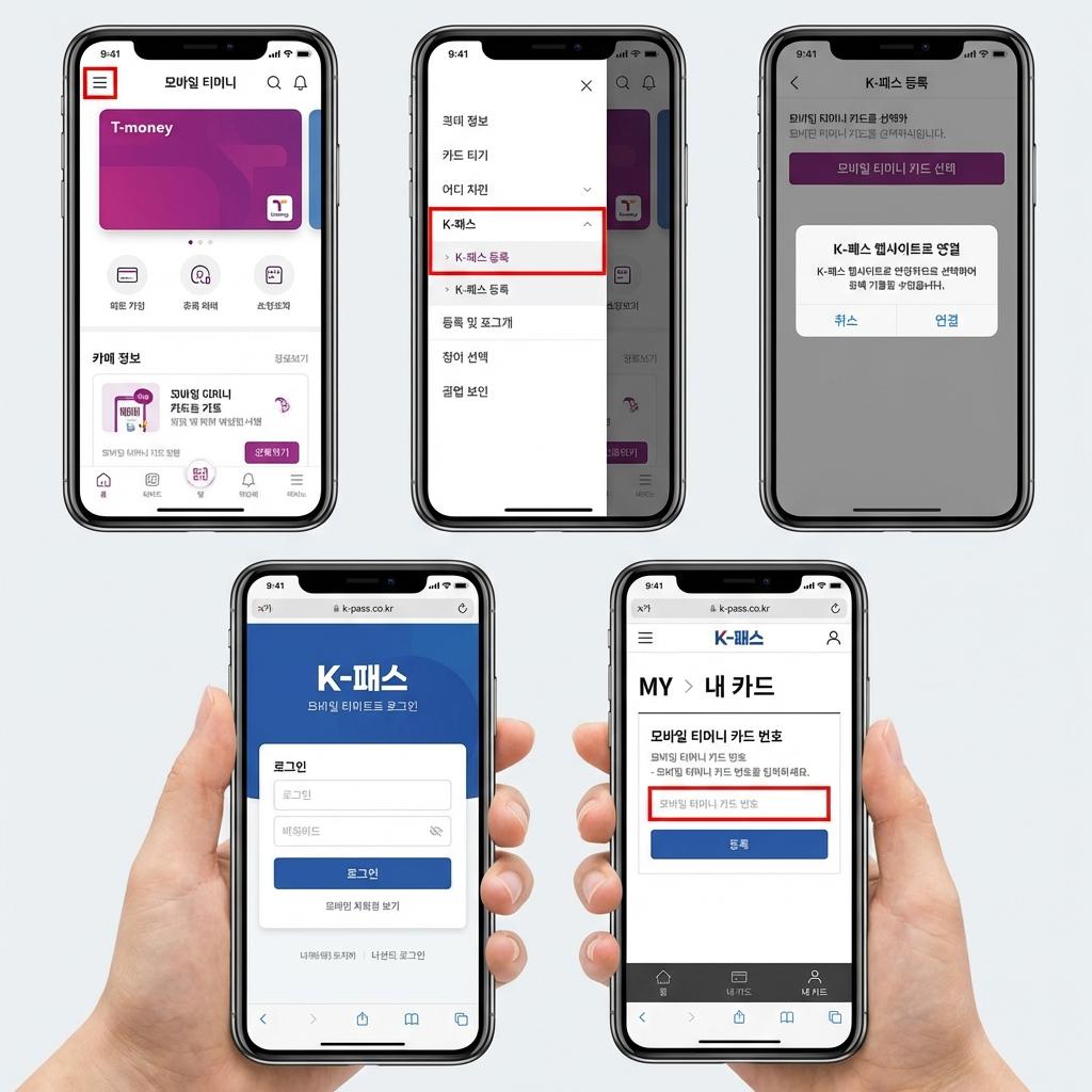 아이폰 K패스 교통카드 등록 상세 가이드