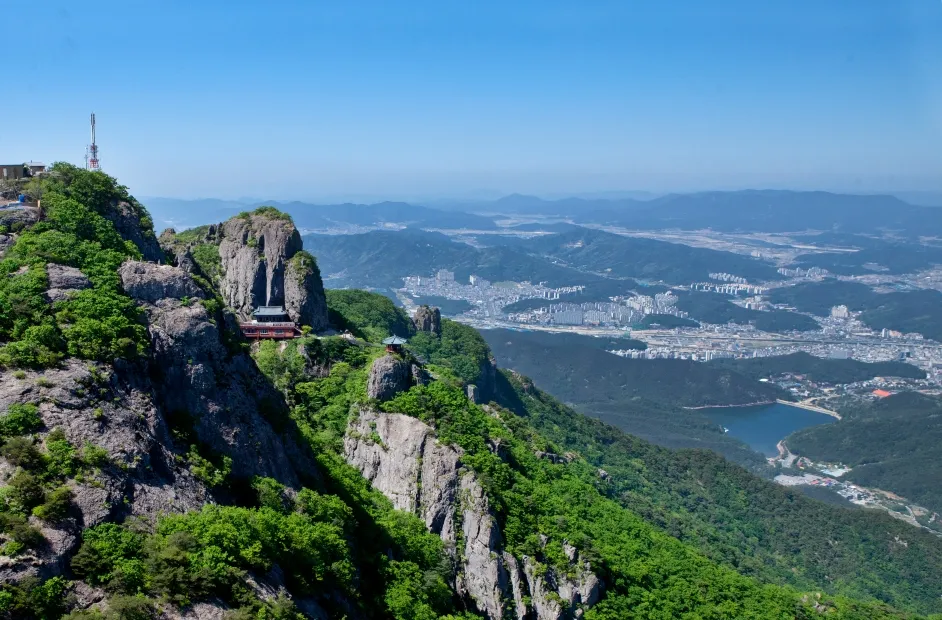 경북 구미 금오산 정상 약사암 등산코스 및 풍경 안내_9