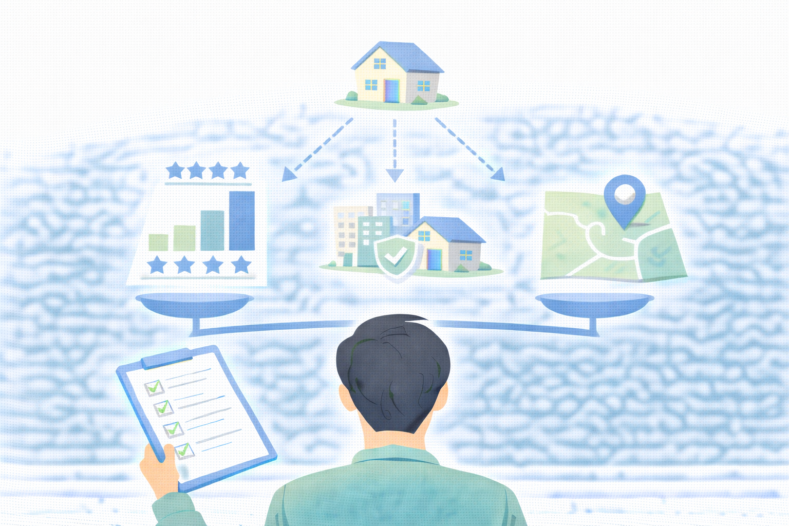 청약 점수 공급 유형 지역 조건을 함께 봐야 하는 기준을 설명하는 이미지