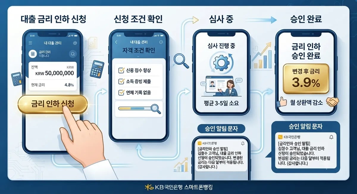 시중은행 금리인하요구권 신청 조건 및 서류 제출 가이드
