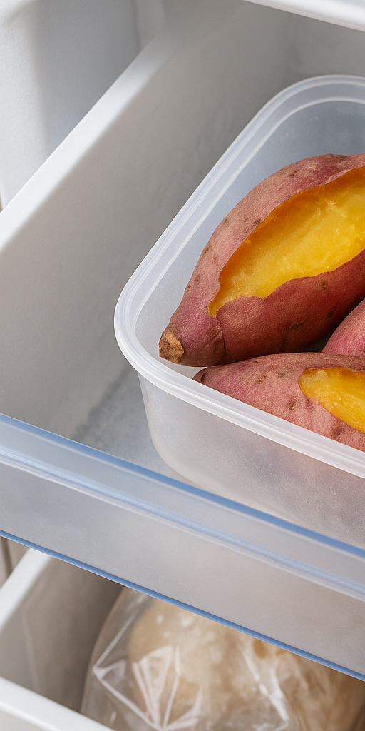 삶은고구마 냉동보관