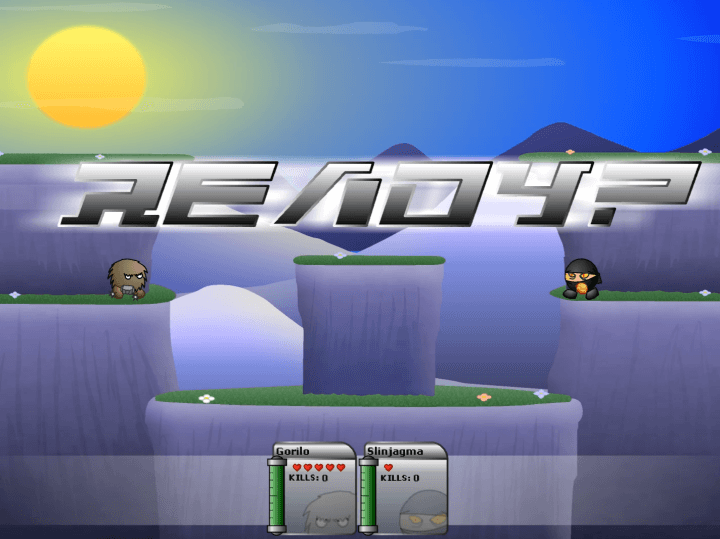 카오스팩션1-플래시게임-시작-화면