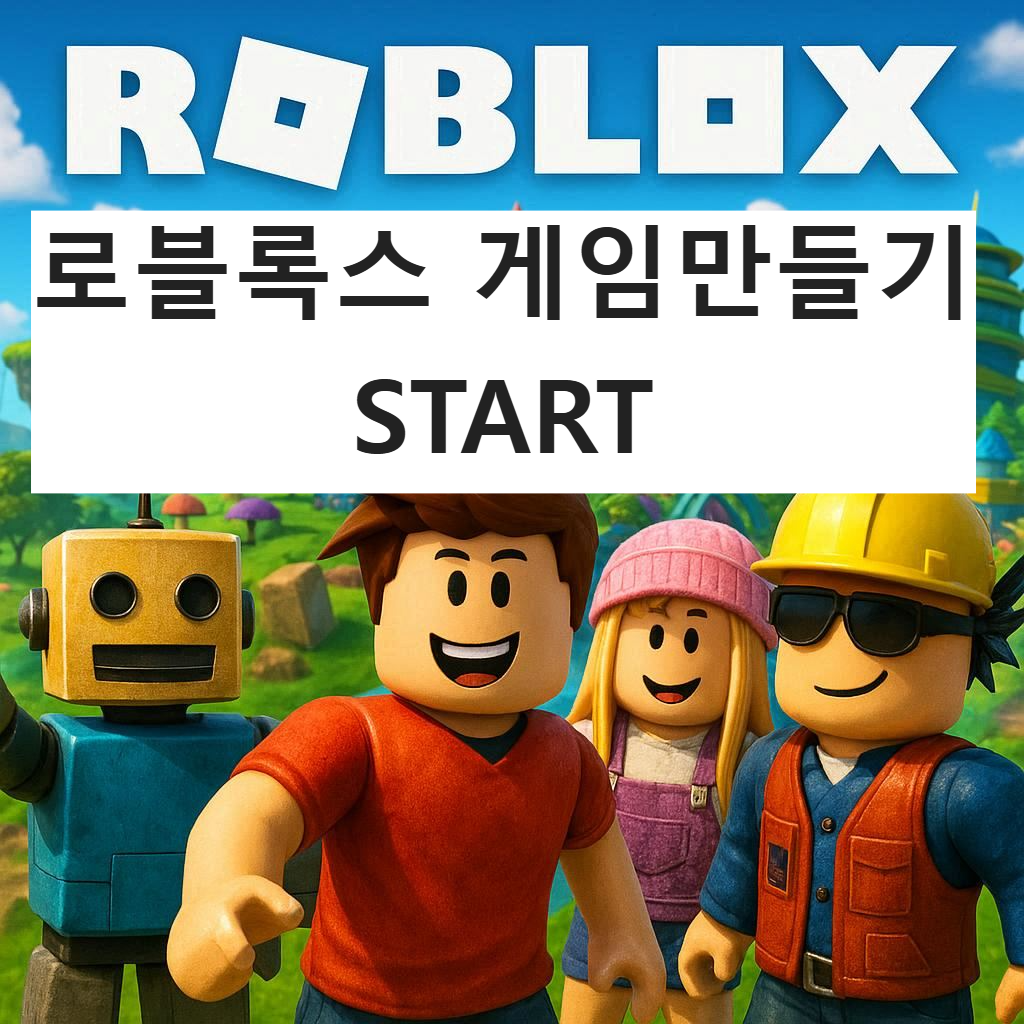로블록스 게임만들기 시작