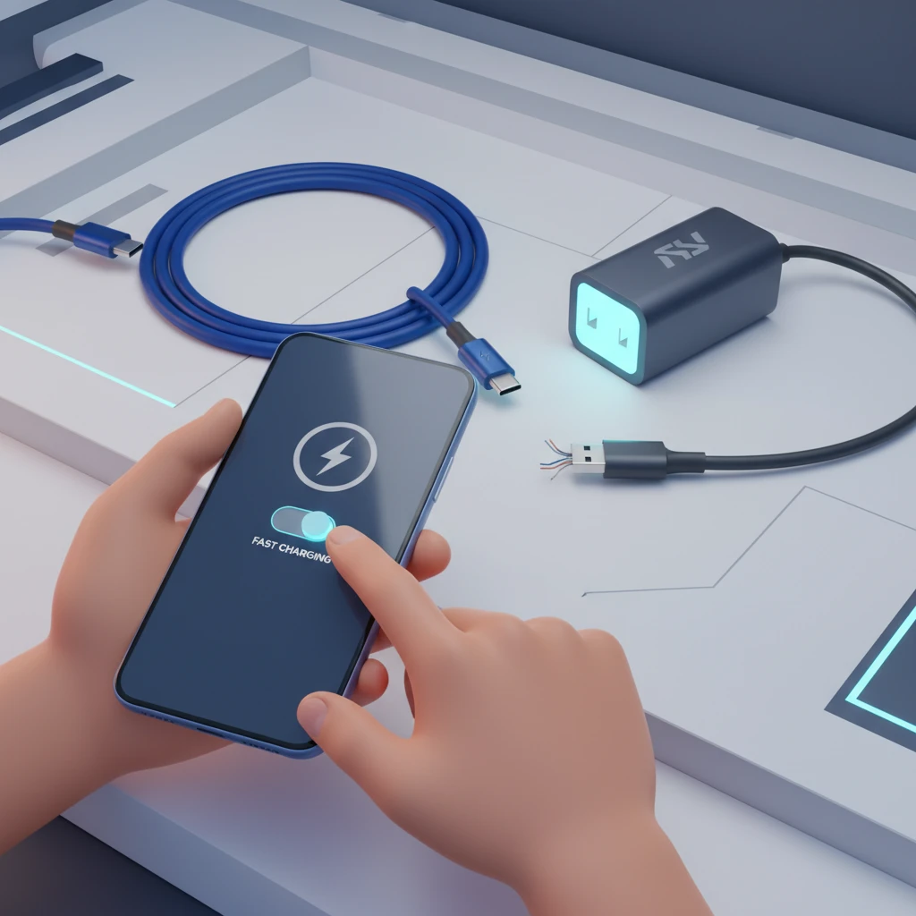 삼성 갤럭시 고속 충전 설정 확인 및..