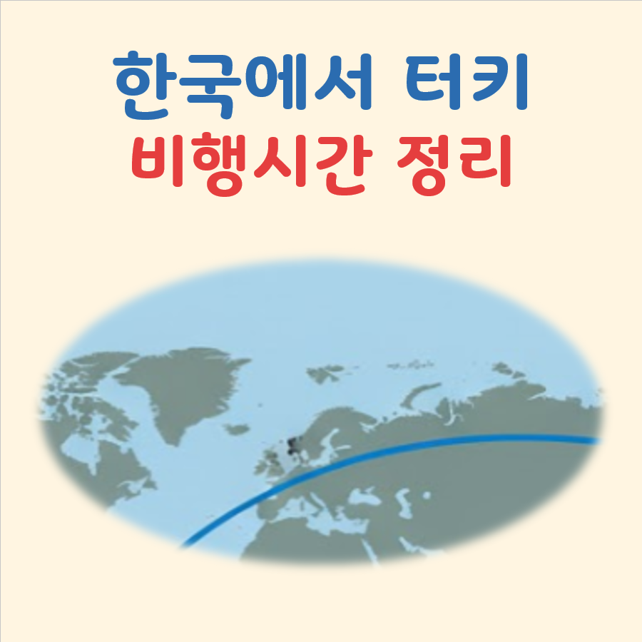 한국에서 터키 비행시간 대표 이미지