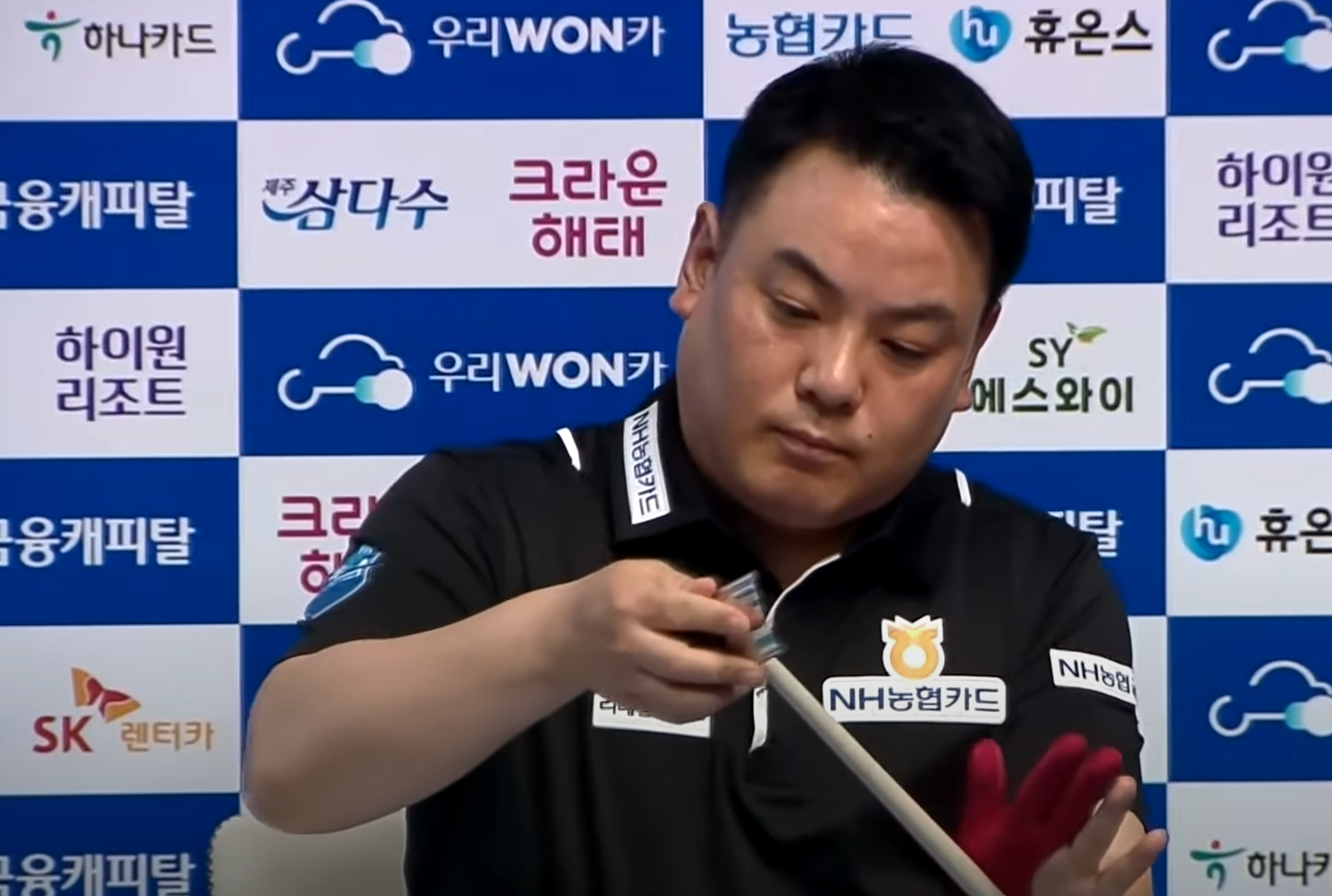 황득희 조재호 경기결과 - 우리금융캐피탈 PBA 챔피언십 32강