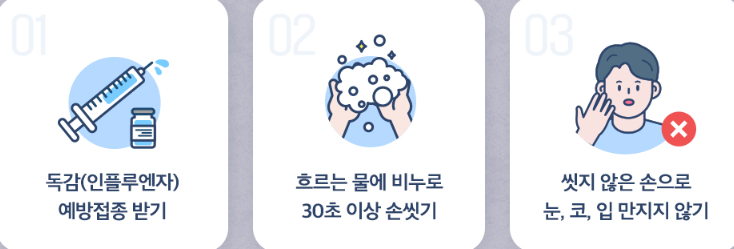 A형독감 증상