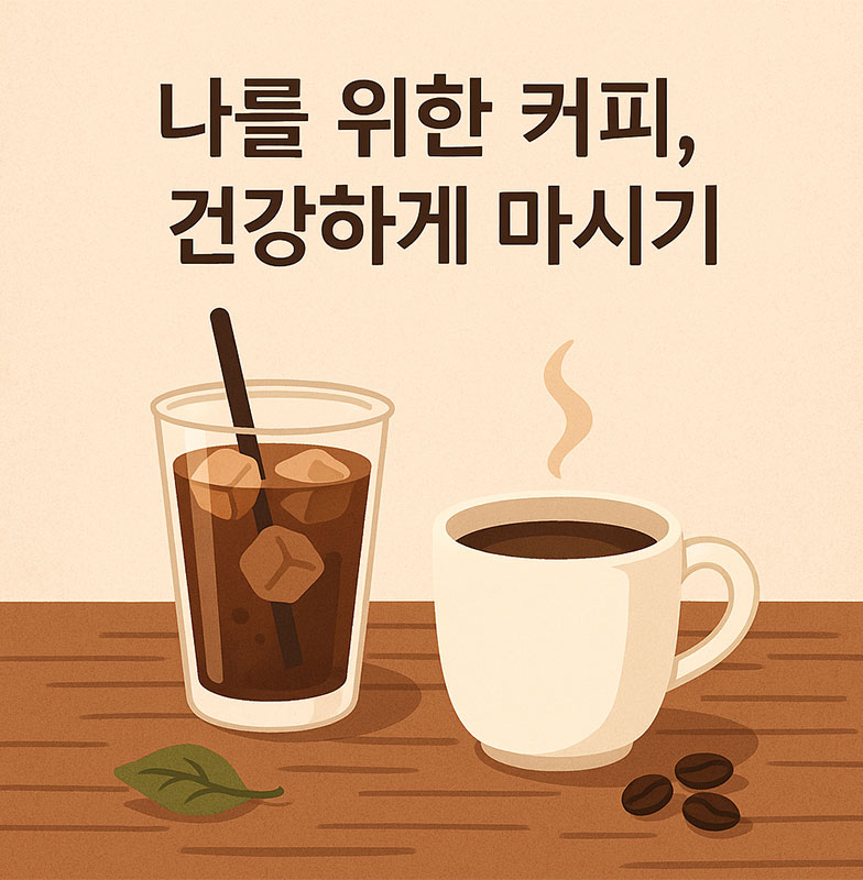 AI가 만들어준 나를 위한 커피, 건강하게 마시기
