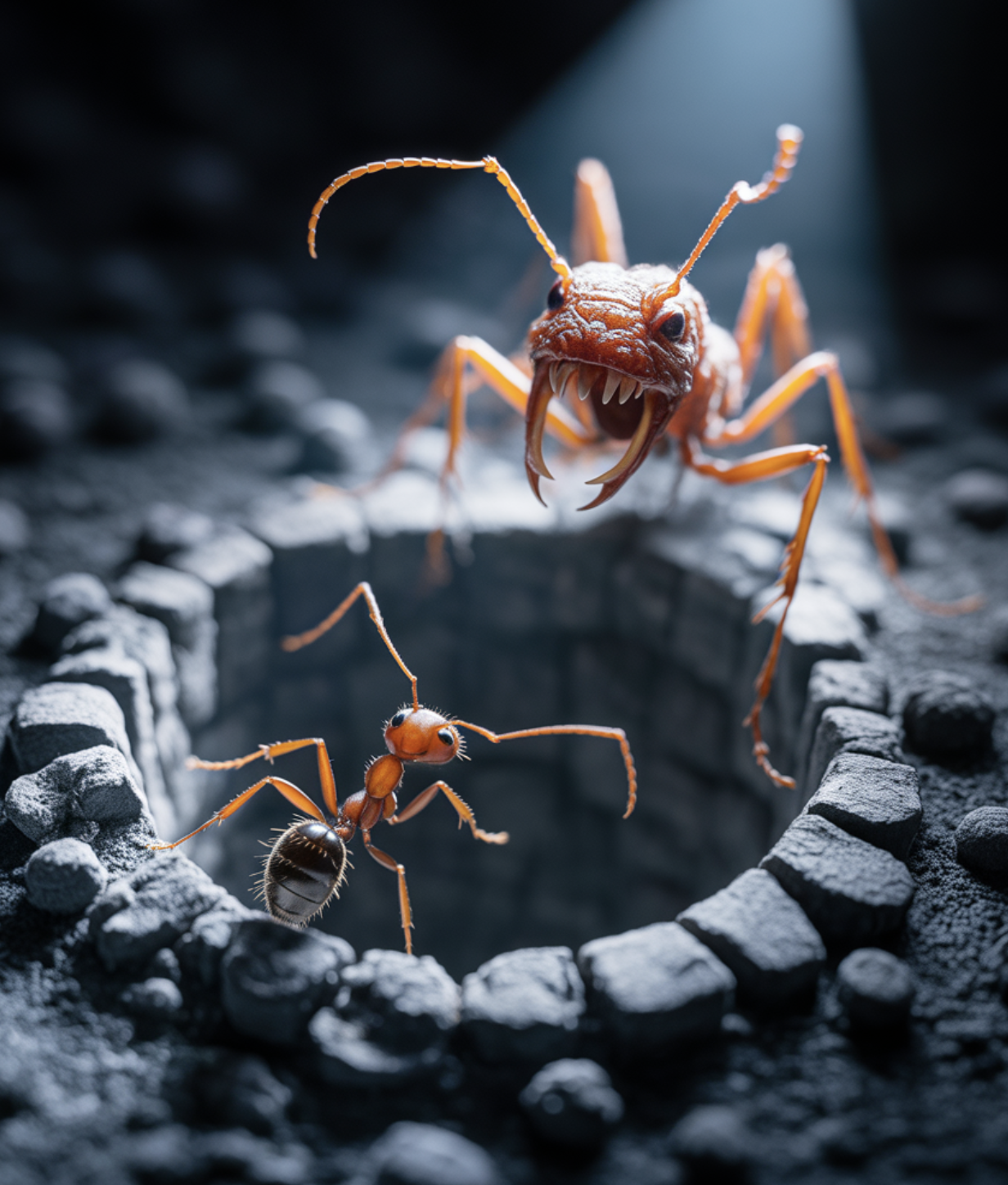 '기다림의 사냥꾼'을 위한 식사 (먹이)