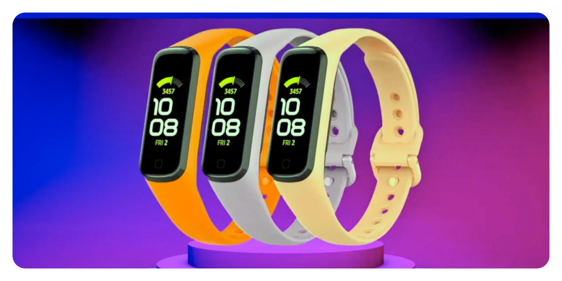 갤럭시핏3와 경쟁 스마트밴드 비교 이미지