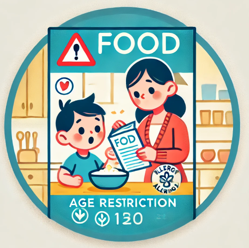 연령별 제품 선택 주의