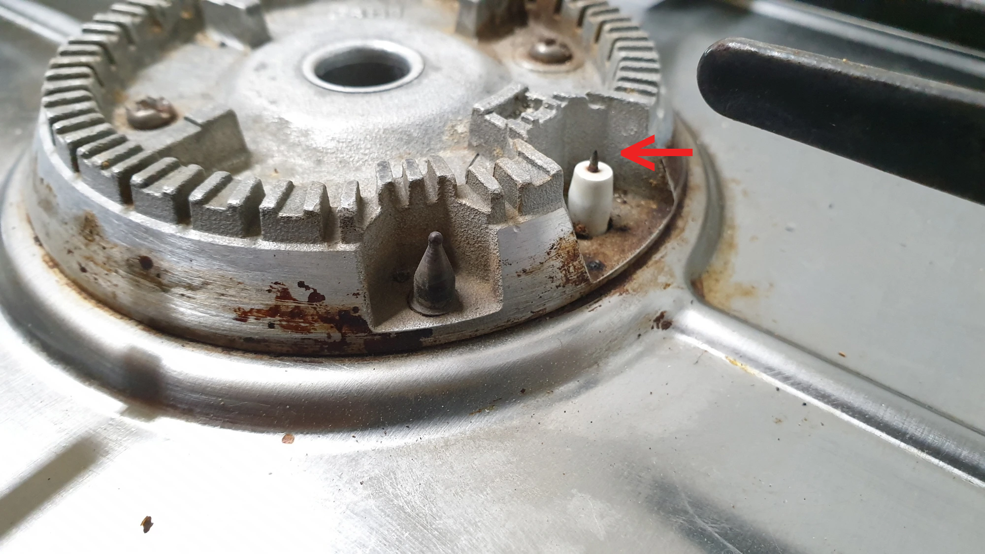 가스레인지 불꽃 스파크