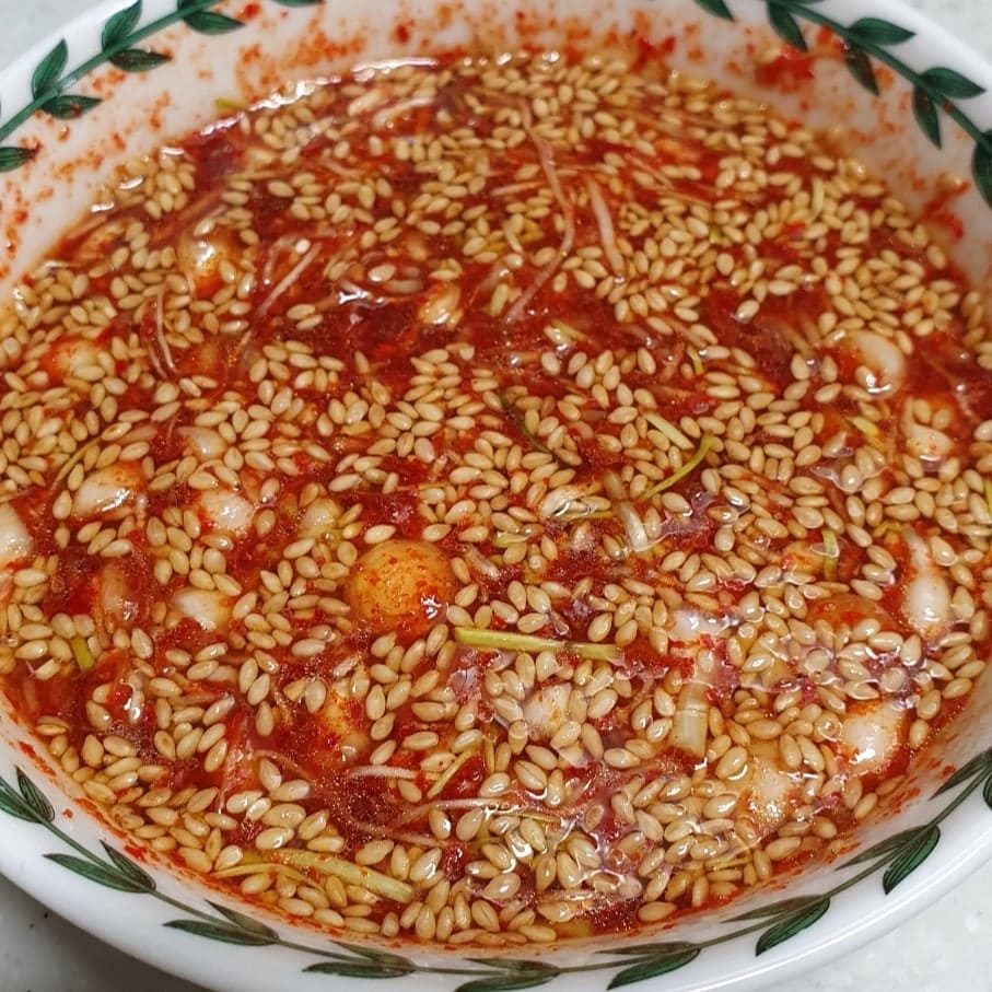 완성된 은달래장