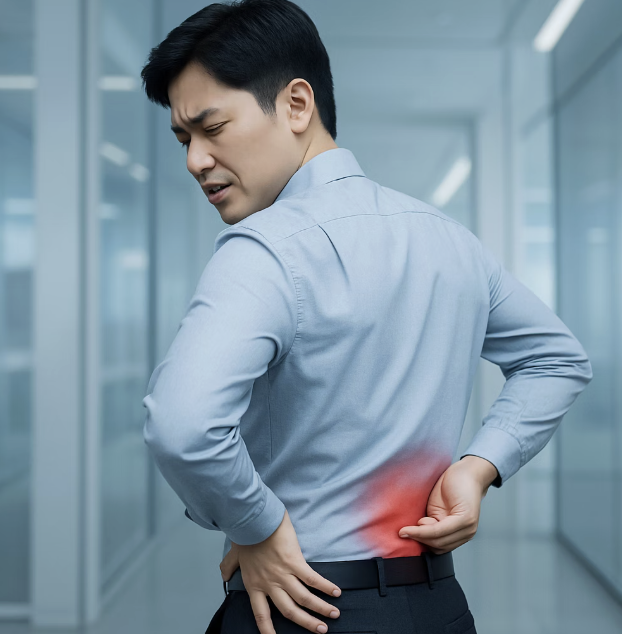 5. 아픈 부위를 손가락 하나로 콕 집을 수 있다