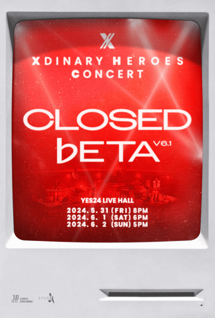 2024 엑스디너리 히어로즈 콘서트 티켓 예매, 일정, 예스24 - 주연, 가온, 건일, 정수, 준한, O.de 출연