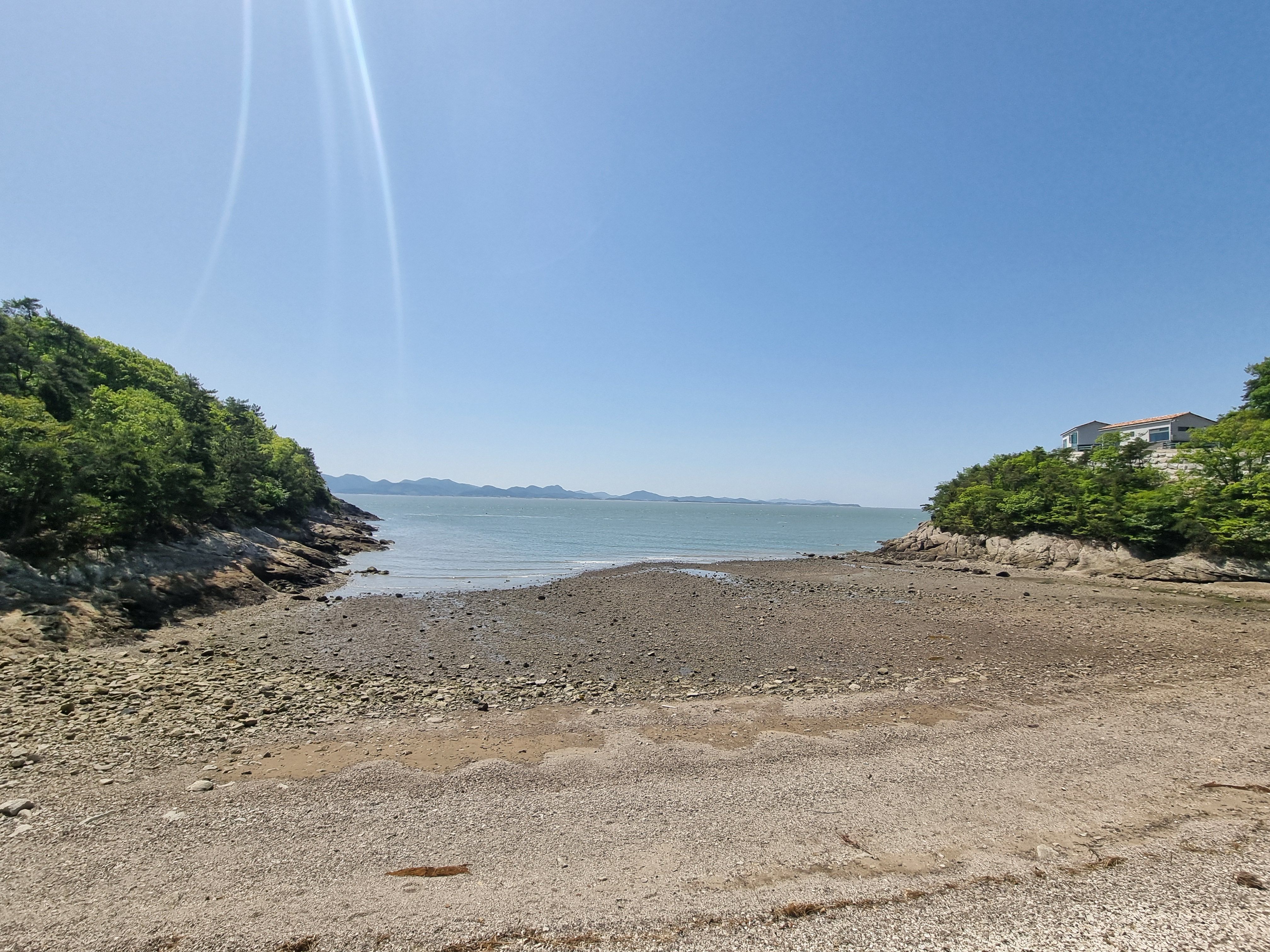 변산자연휴양림 바다