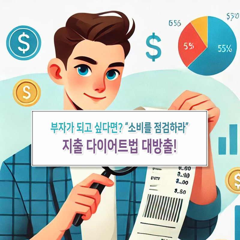 부자가 되고 싶다면? 소비를 점검하라 &ndash; 지출 다이어트법