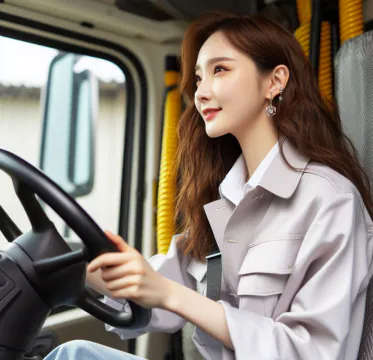 30대 여성 화물차 지입 기사님