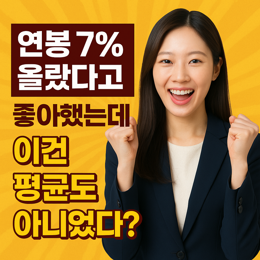 실제 연봉 상승률