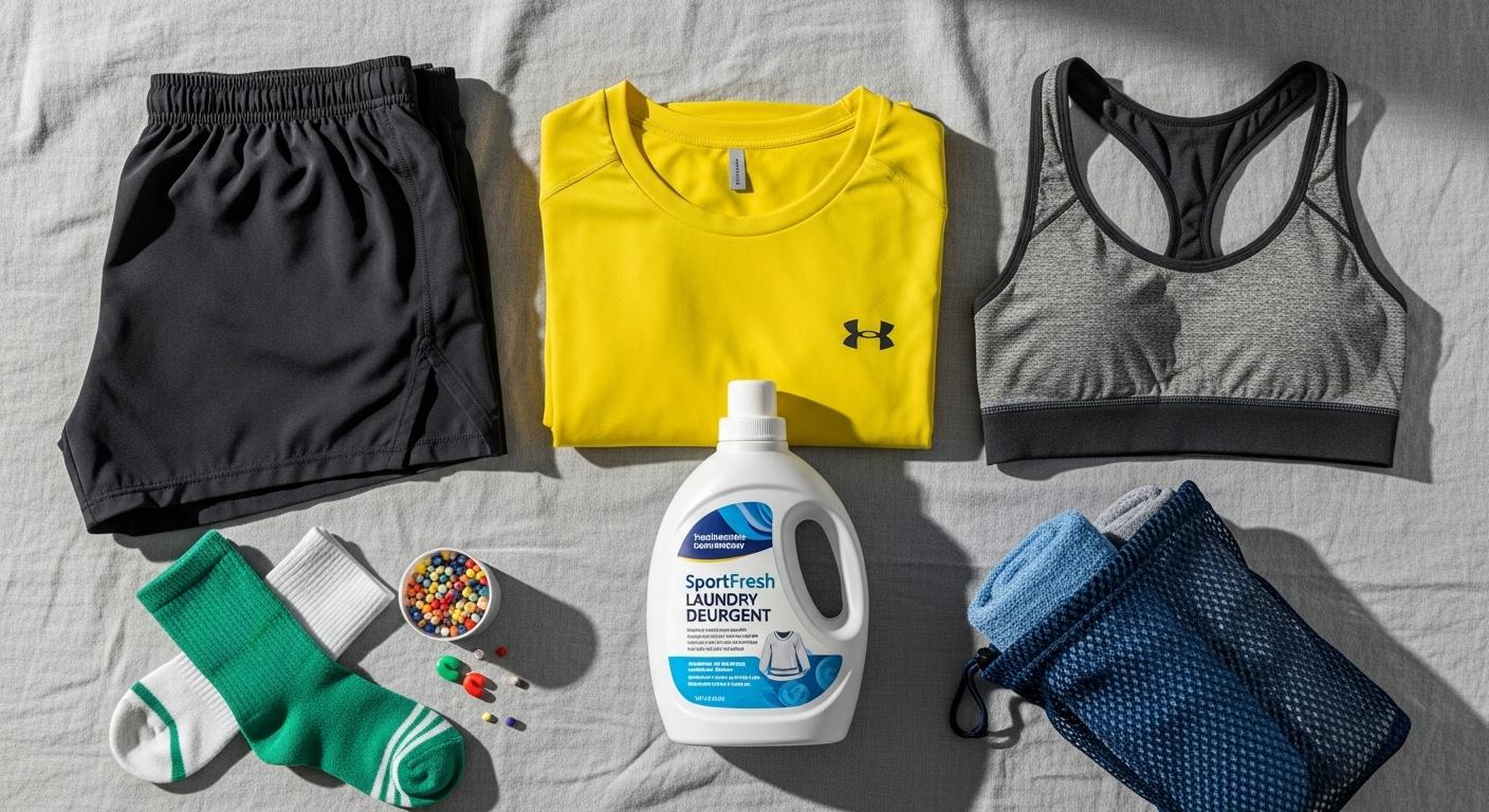 운동복 세탁 세제