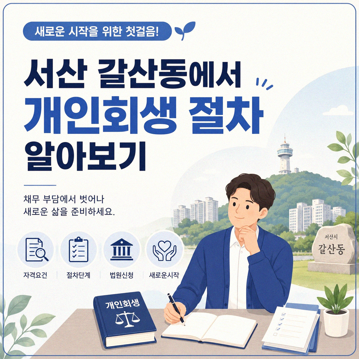 서산 갈산동 개인회생 어떤 곳을 선택해야 할까